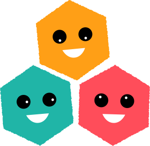 Laughing hexagons